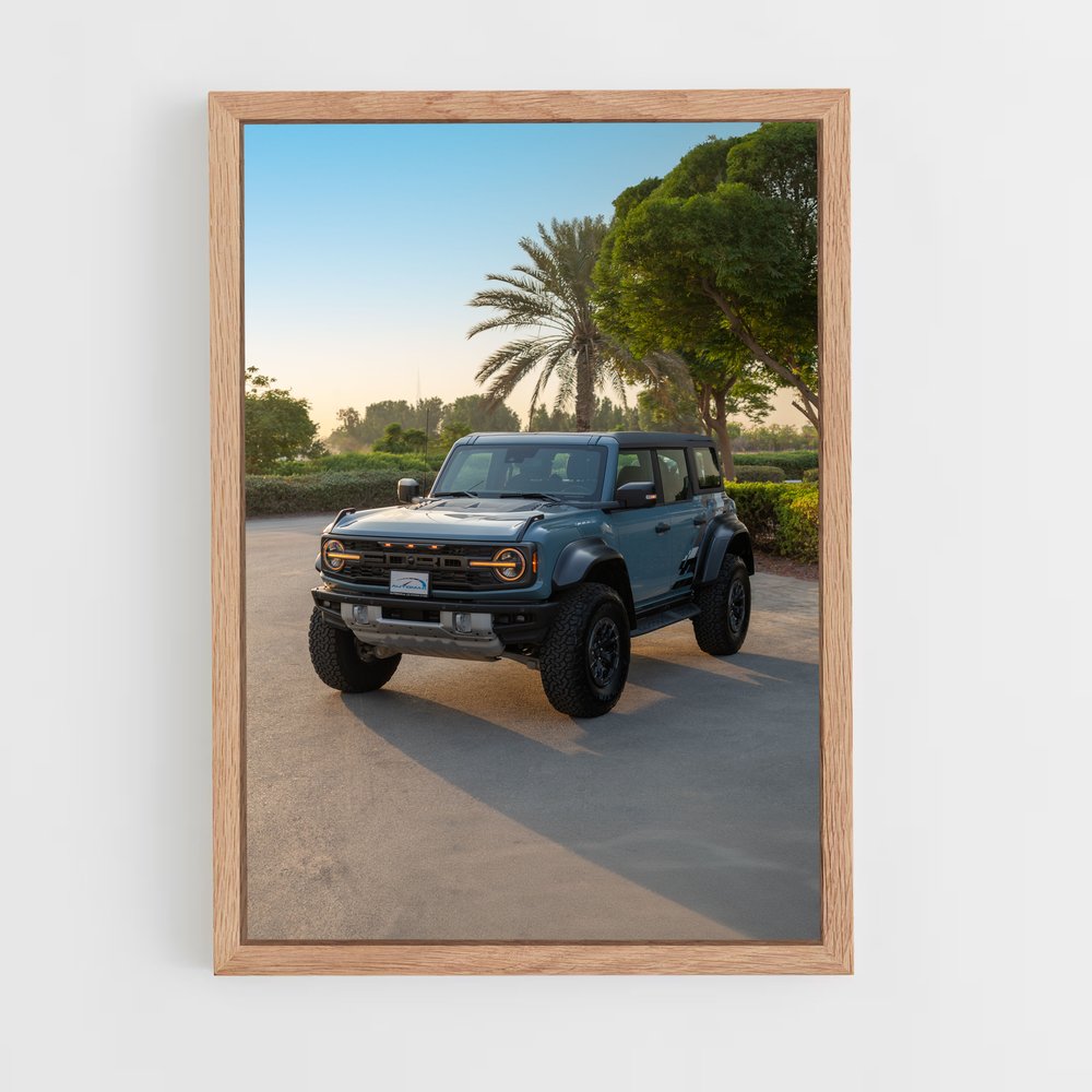 Poster Bronco en action – affiche Ford (vue 4)